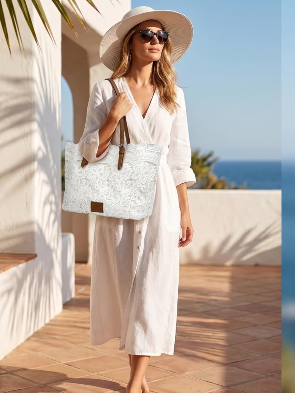 Bohemian Lace Tote - Picture 7 of 7